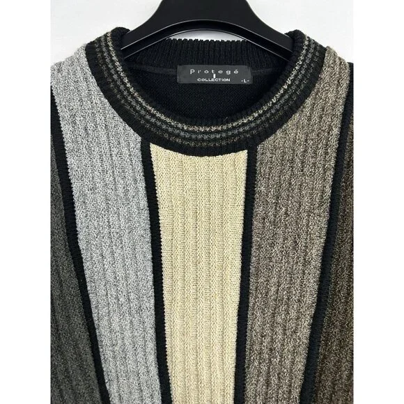 Vintage Protege Collection Mens Sweater Large Coogi Style Biggie Cosby USA Made - Picture 9 of 10